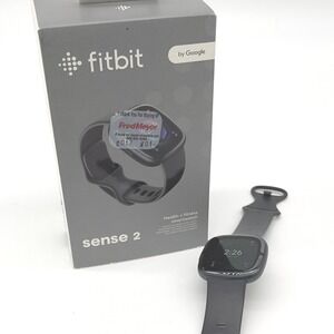 Fitbit Sense 2 Smartwatch Graphite Aluminum Shadow Grey OS FB521BKGB
